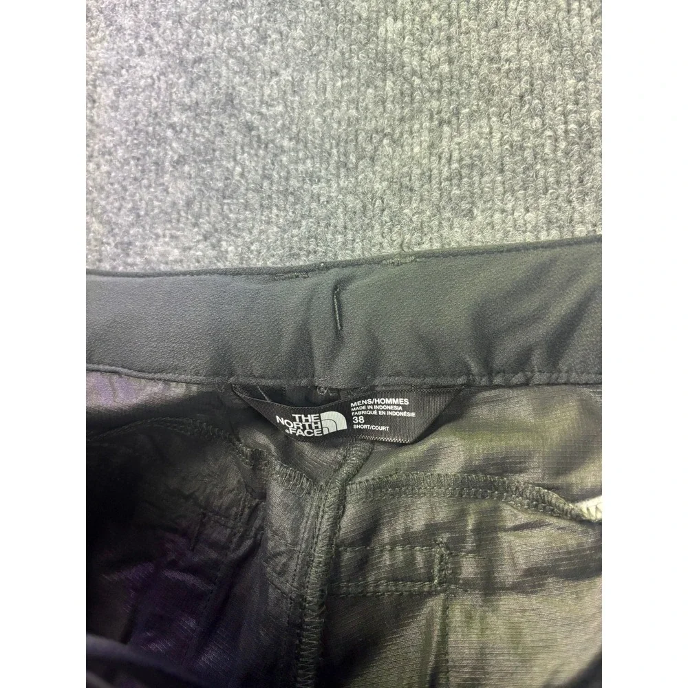 The North Face Convertible Pants Mens 38 Short Gray Ripstop Hiking Cargo